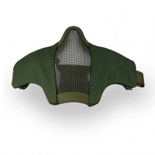 Swiss Arms Stalker EVO (Lower Mesh Mask) (OD), Running around playing airsoft can be a lot of fun - decidedly less fun however is getting shot in the face, especially if you're left with a dentist bill for a chipped tooth